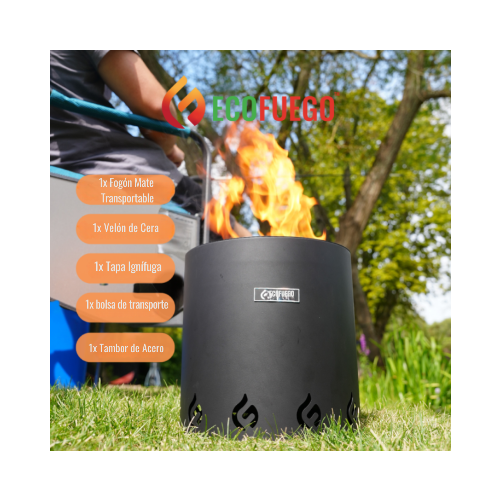 Nuevo !!! Ecofuego Breinz Mate Transportable.