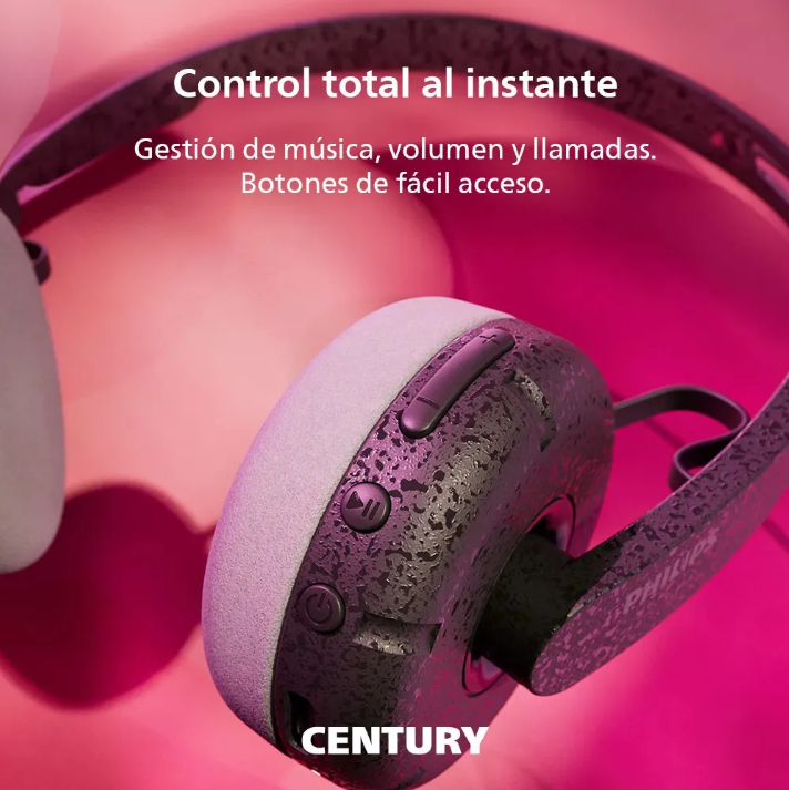Audífonos Philips TAH2000BK "The Ringo" Headband — Negro