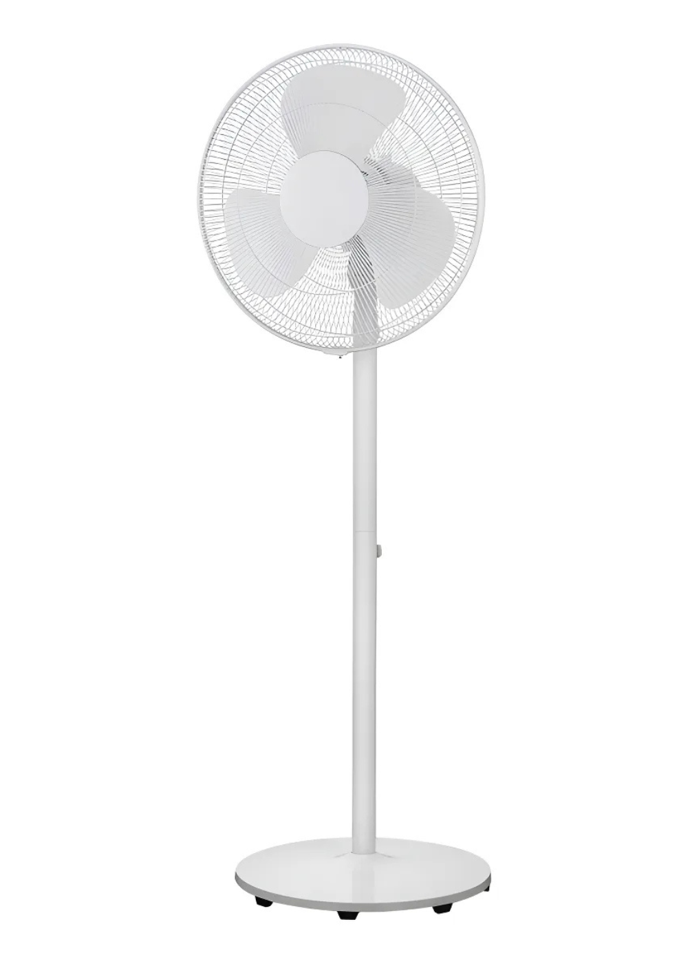 Ventilador Con Altura Ajustable Blanco