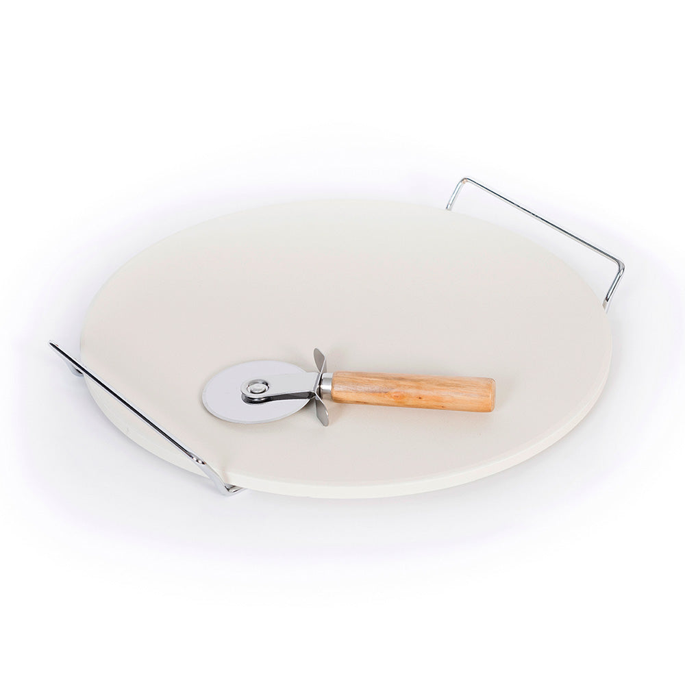 Piedra para Pizza con Cortador