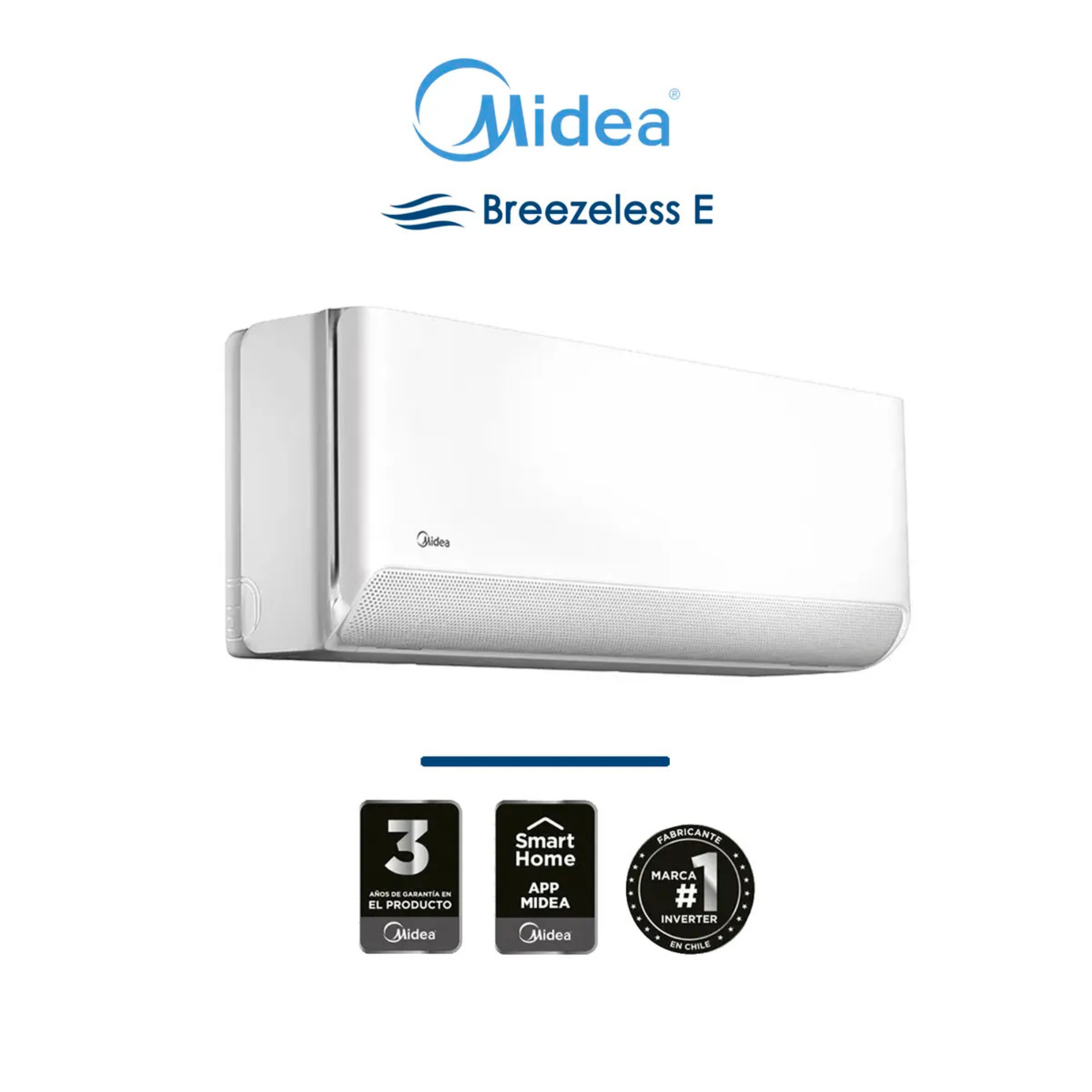 Aire Acondicionado Midea 18.000 BTU - Inverter Breezeless Wifi