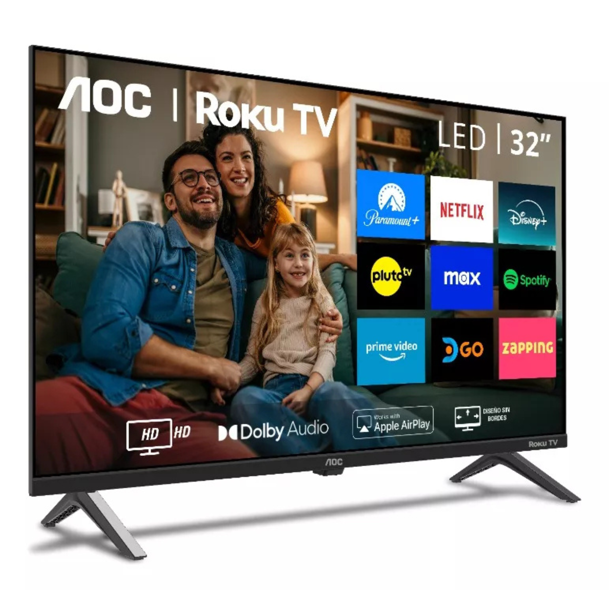 AOC Roku TV LED 32” FHD Smart TV 32S5045
