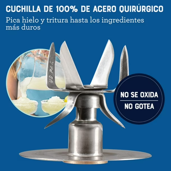 Licuadora Oster Reversible 800W 2 Programas 3 Velocidades + Pulso