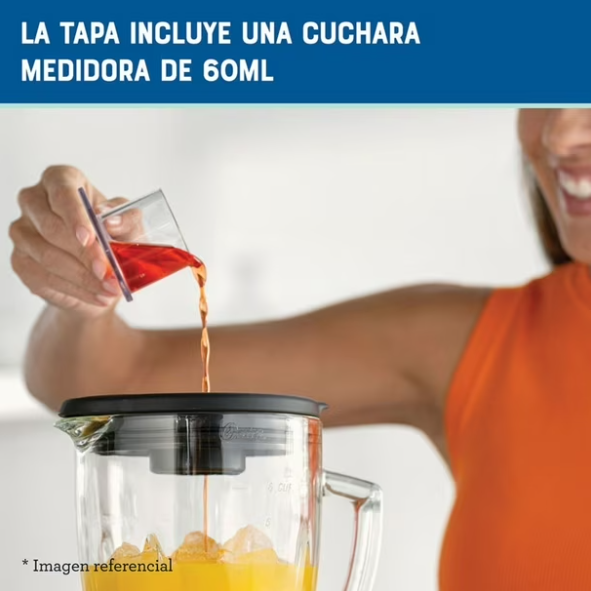 Licuadora Oster Reversible Roja con Vaso Blend-N-Go