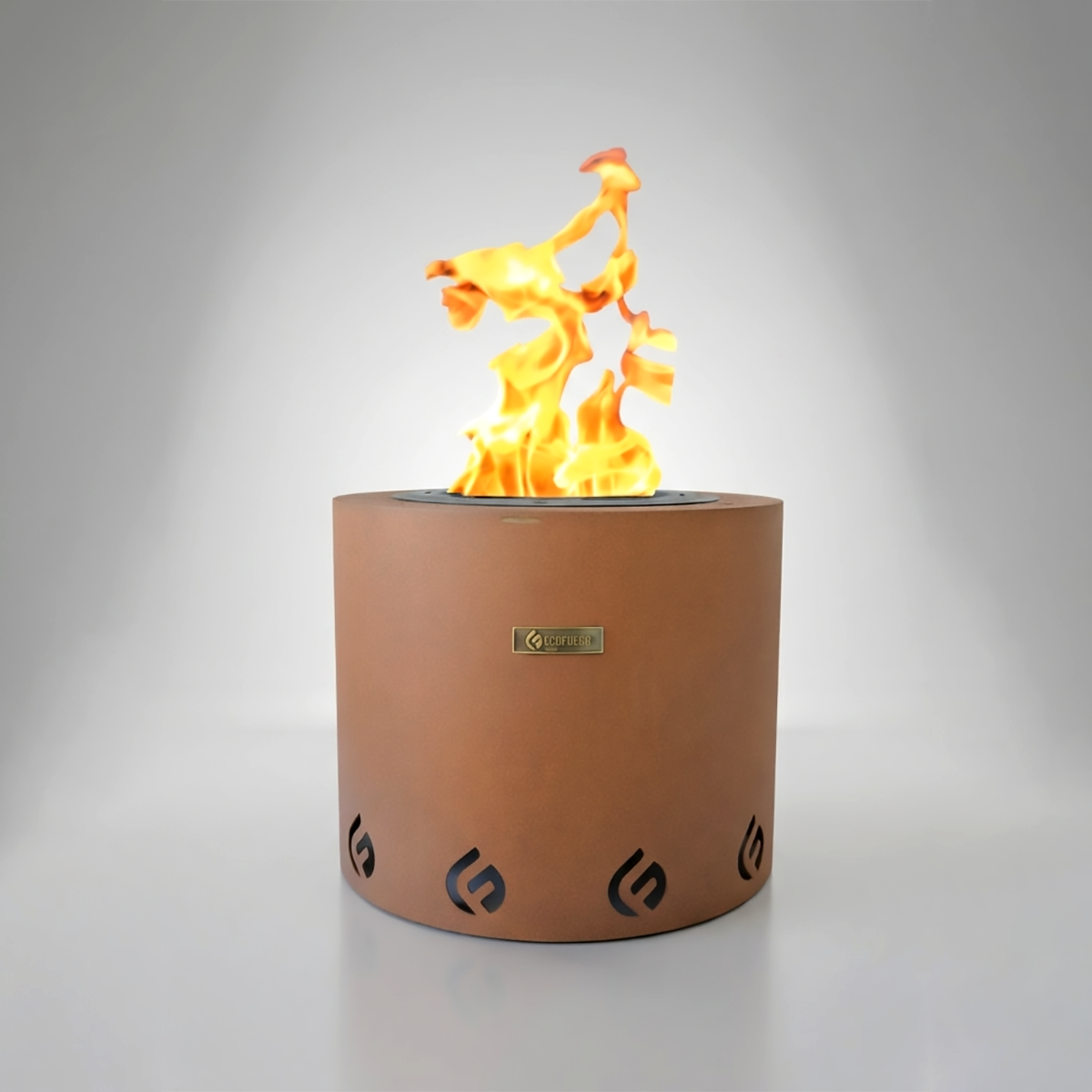 Nuevo !!! Ecofuego Breinz Castaño TERRAZA.