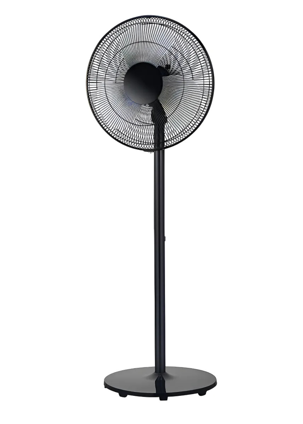 Ventilador Con Altura Ajustable Negro