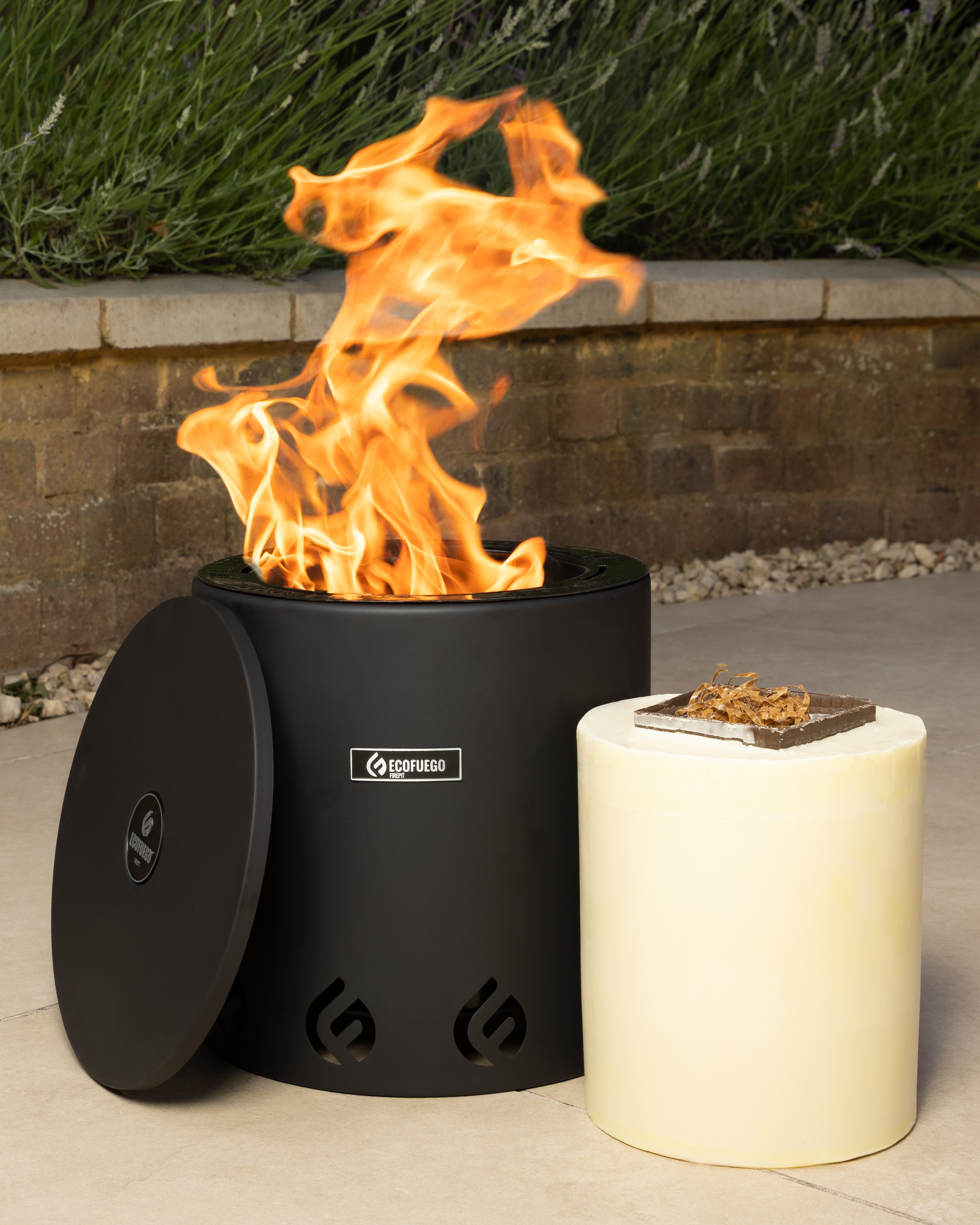 Nuevo !!! Ecofuego Breinz Negro Mate Terraza.