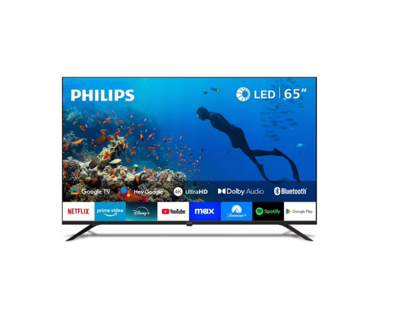 Smart TV Philips 65" 4K UHD LED Google TV