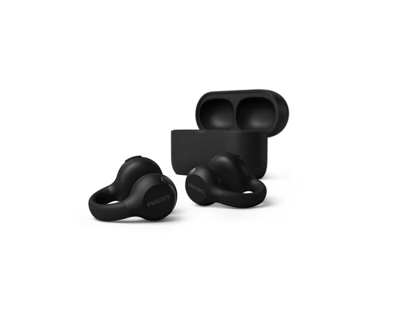 Audífonos Philips TAQ2000BK Ear-Cuff True Wireless — Negro