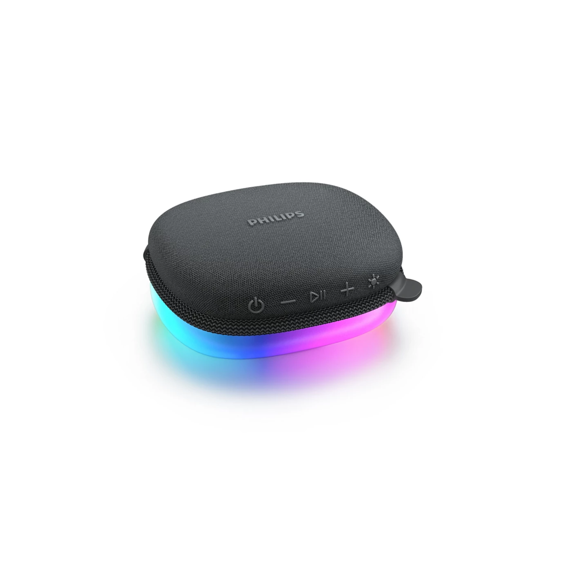 Parlante Bluetooth con luces Philips TAS2307 Negro
