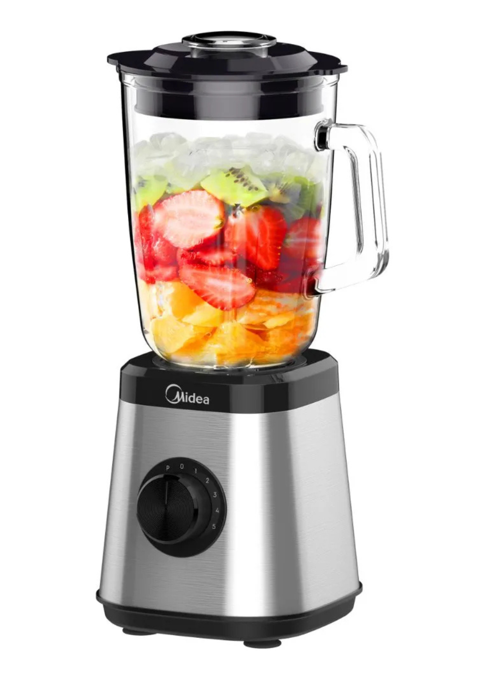 Licuadora Acero Inoxidable 8 Cuchillas 1.5 Litros Silver