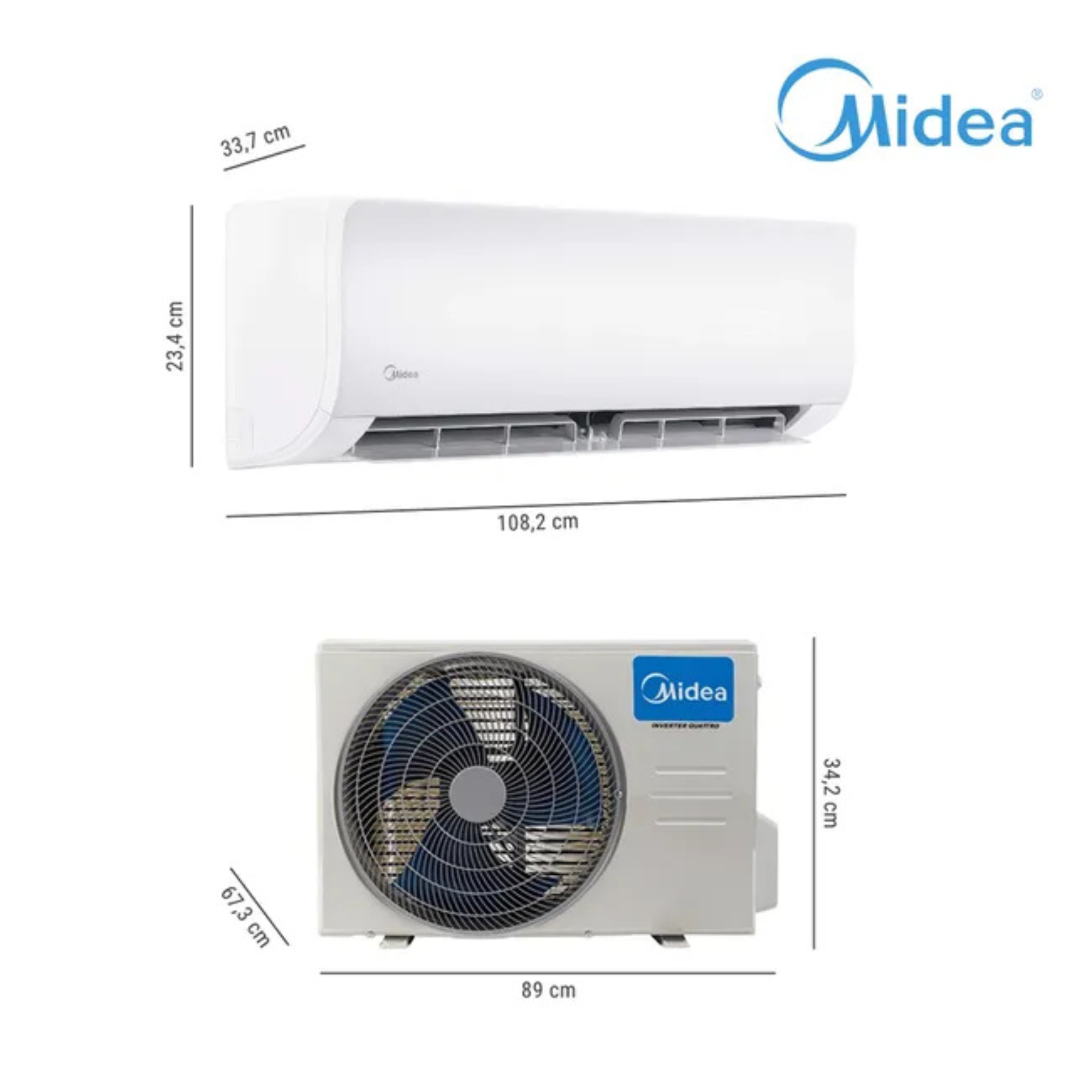 Split Inverter XtremeDura Frio-Calor 24000 Btu + Wifi