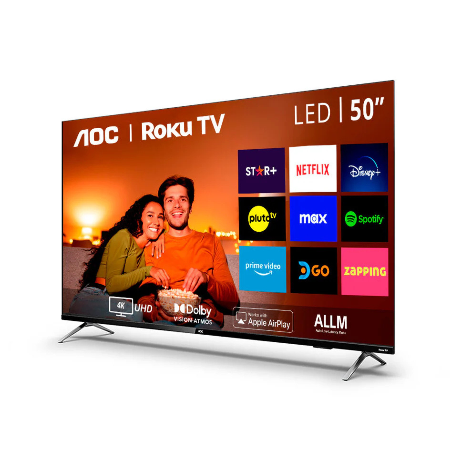 Smart TV AOC 50" UHD 4K 50U6125