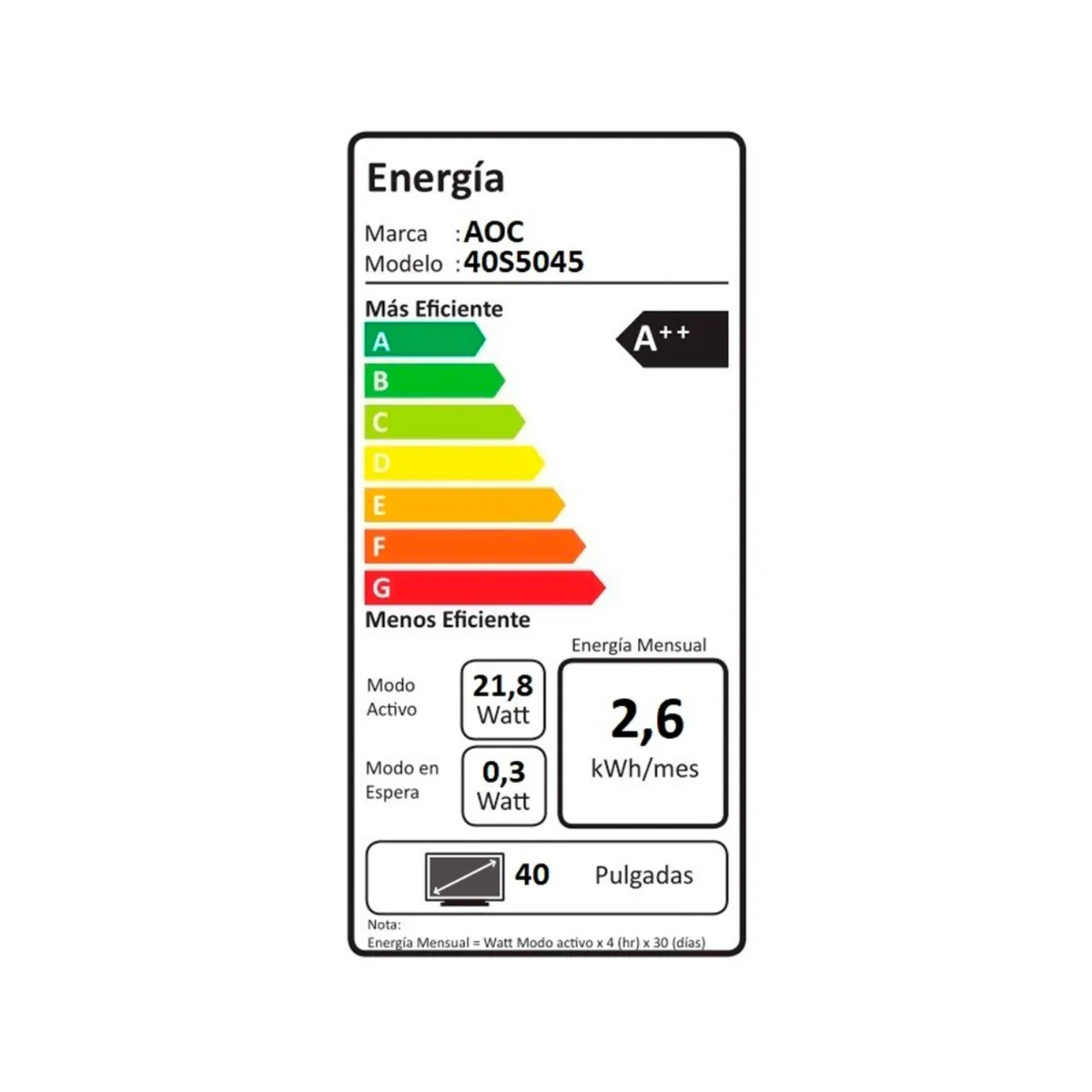 AOC Roku TV LED 43” FHD Smart TV 43S5045