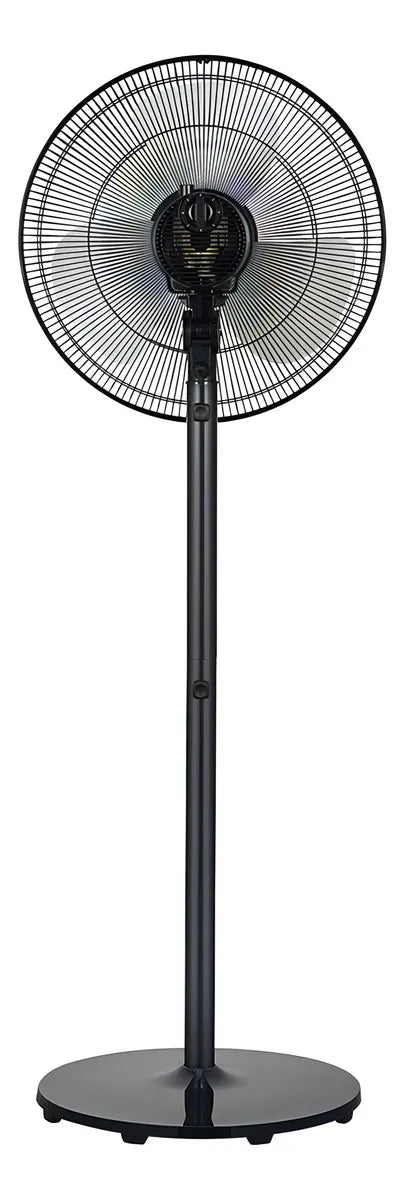 Ventilador Con Altura Ajustable Negro