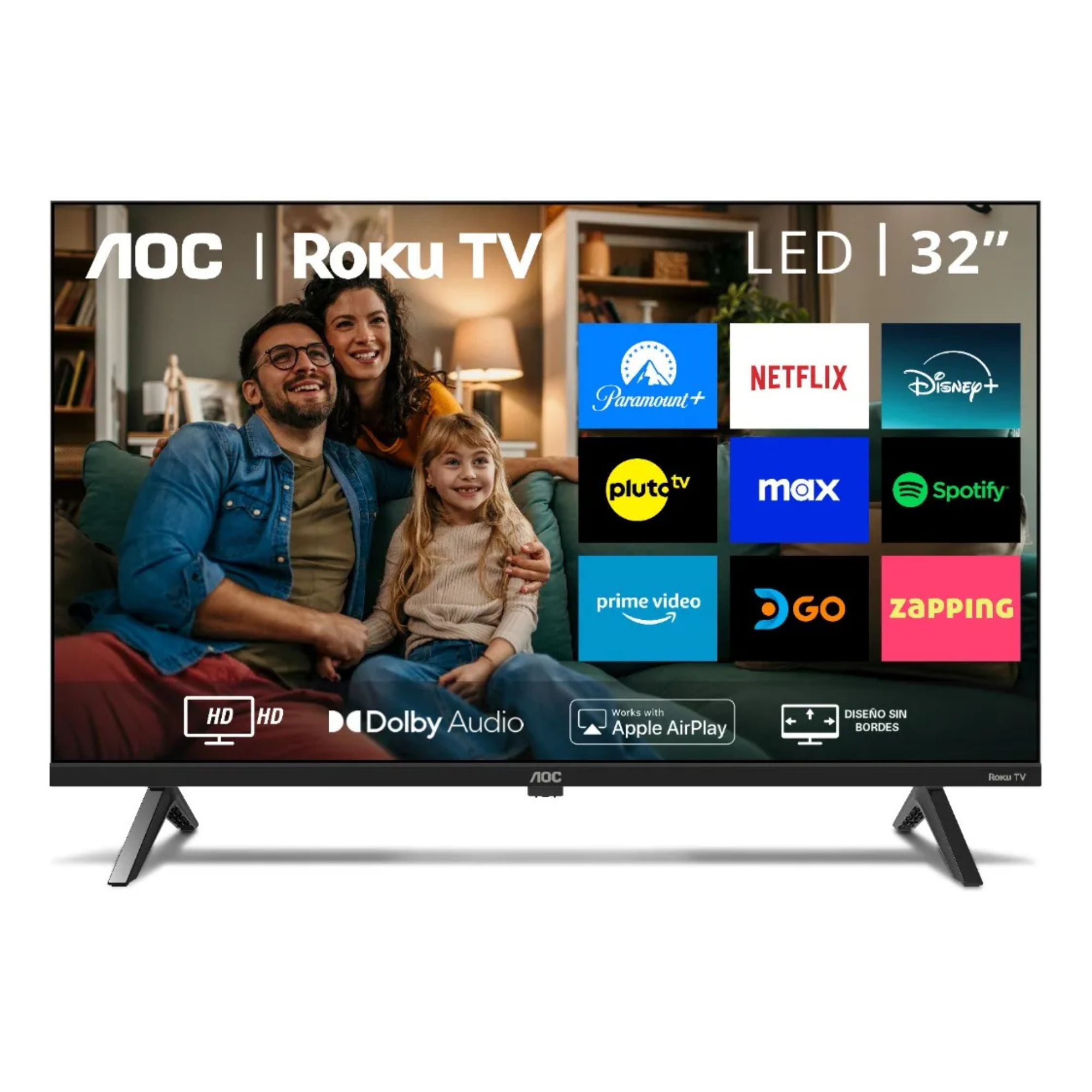 AOC Roku TV LED 32” FHD Smart TV 32S5045