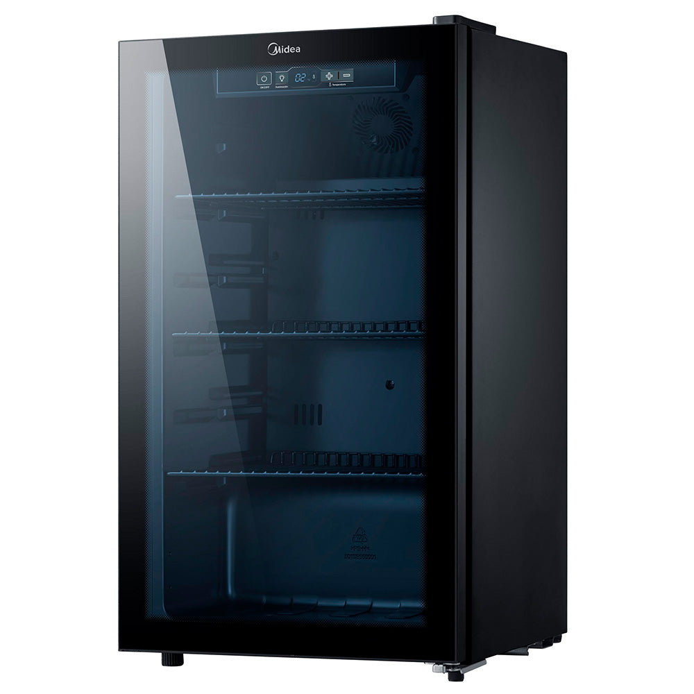Beer Cooler Midea 3 en 1 No Frost 96 litros Negro