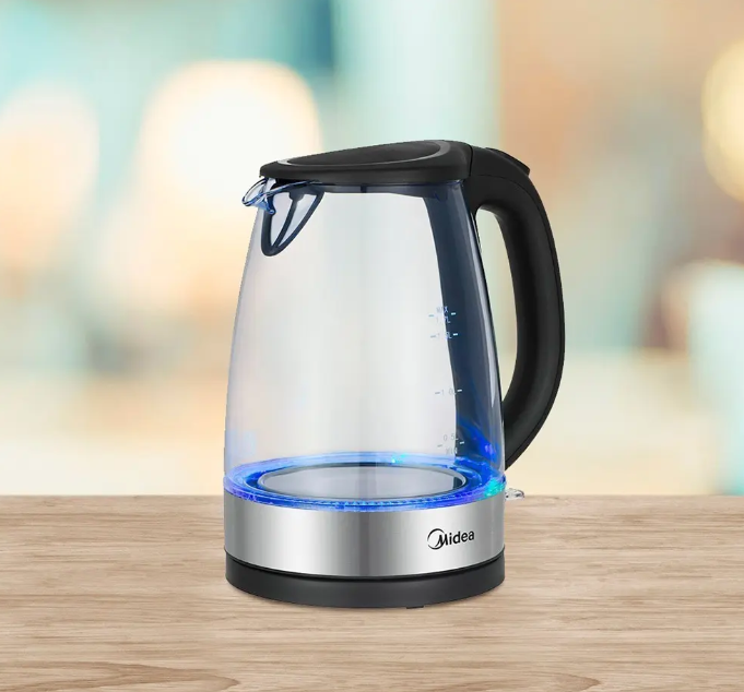 Hervidor Glass Midea 1.7 L