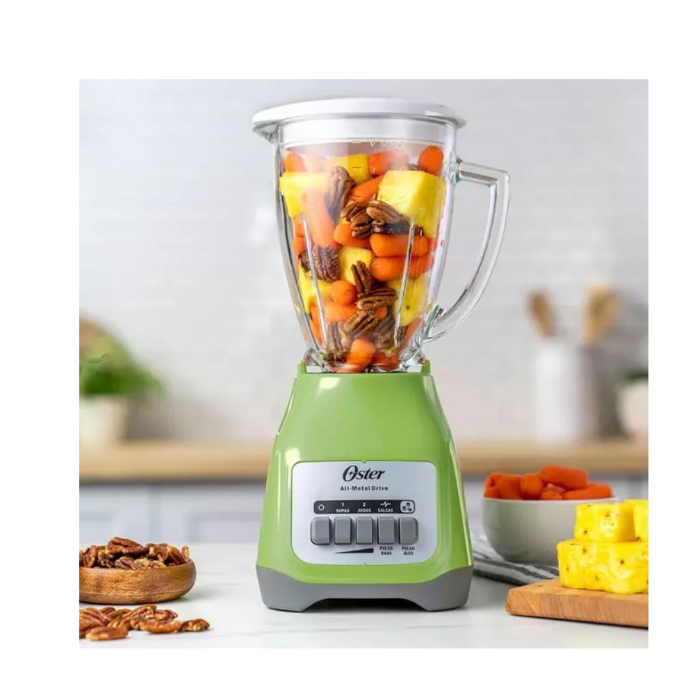 Licuadora Kiwi Oster 2 Velocidades + Pulso Vaso de Vidrio 1,5 L