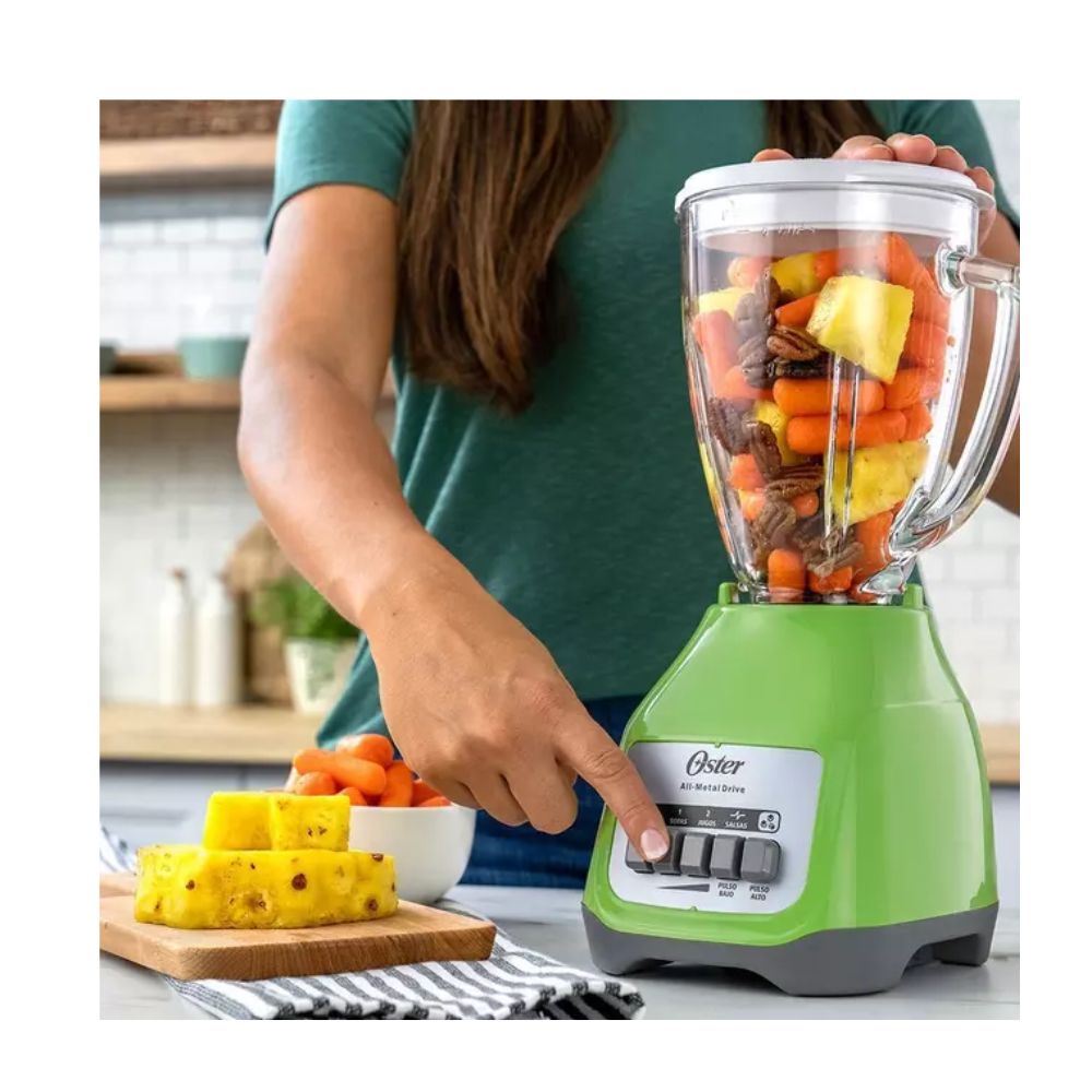 Licuadora Kiwi Oster 2 Velocidades + Pulso Vaso de Vidrio 1,5 L