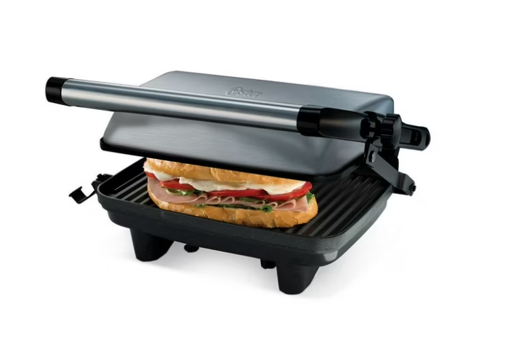 Parrilla Sandwichera Oster Compacta 2 en 1