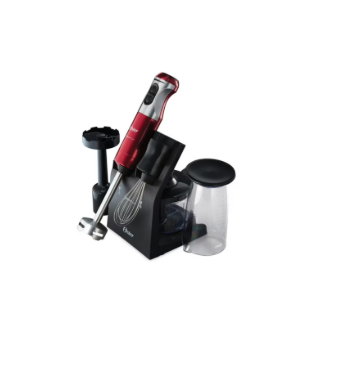 Batidora de Inmersión Oster Cuchilla Quad Roja