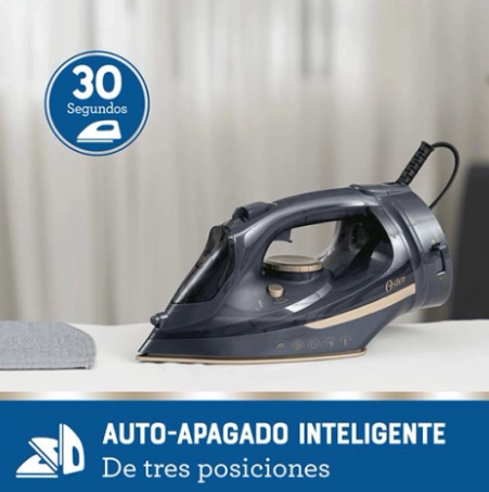Plancha Inalámbrica Oster 2 En 1 Suela Cerámica