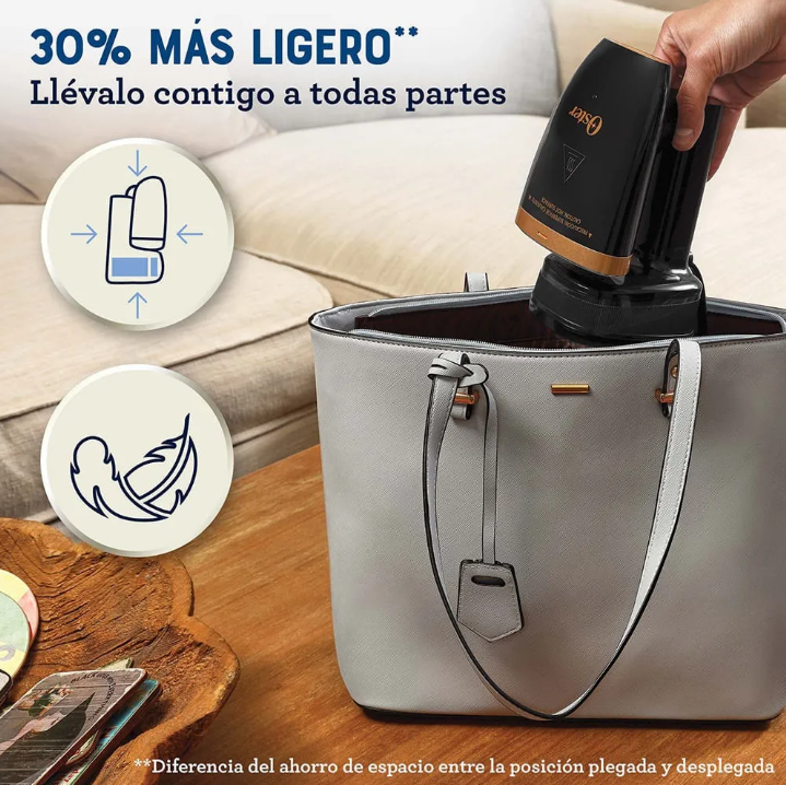 Vaporizador de prendas de mano plegable Oster FS300