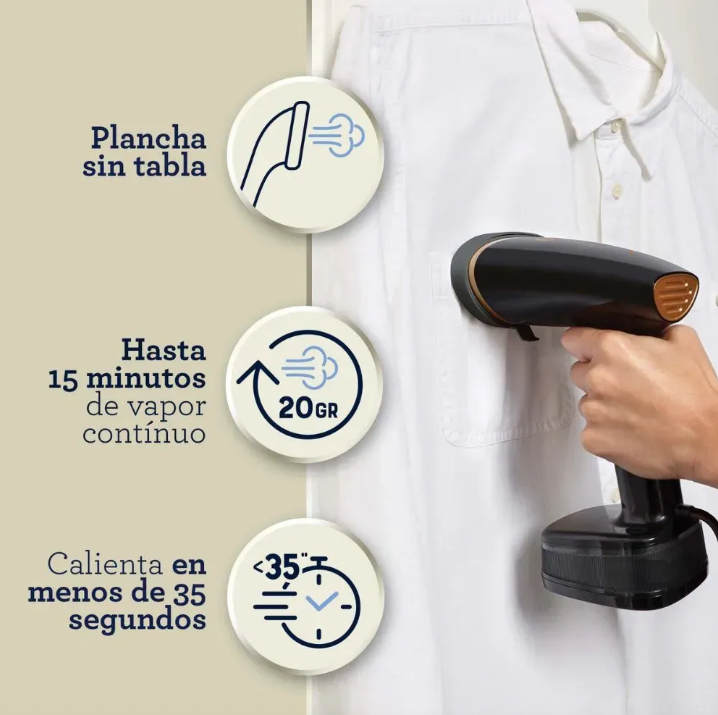 Vaporizador de prendas de mano plegable Oster FS300