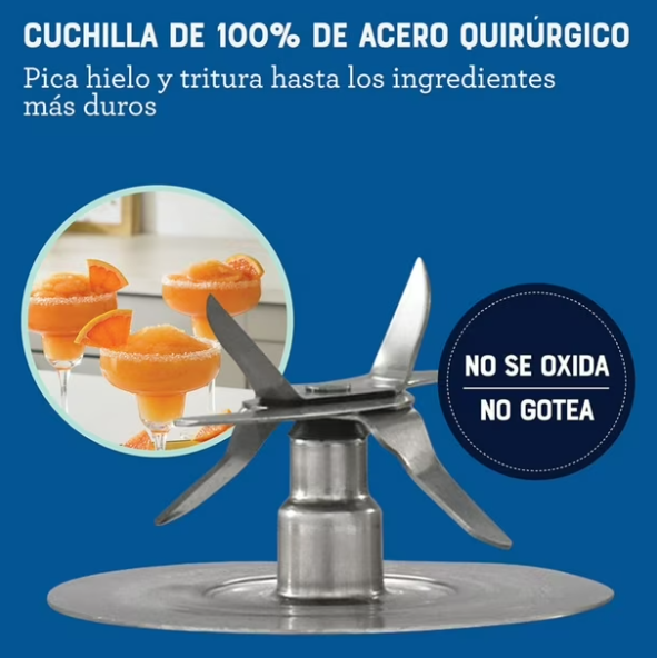 Licuadora Oster Reversible Roja con Vaso Blend-N-Go