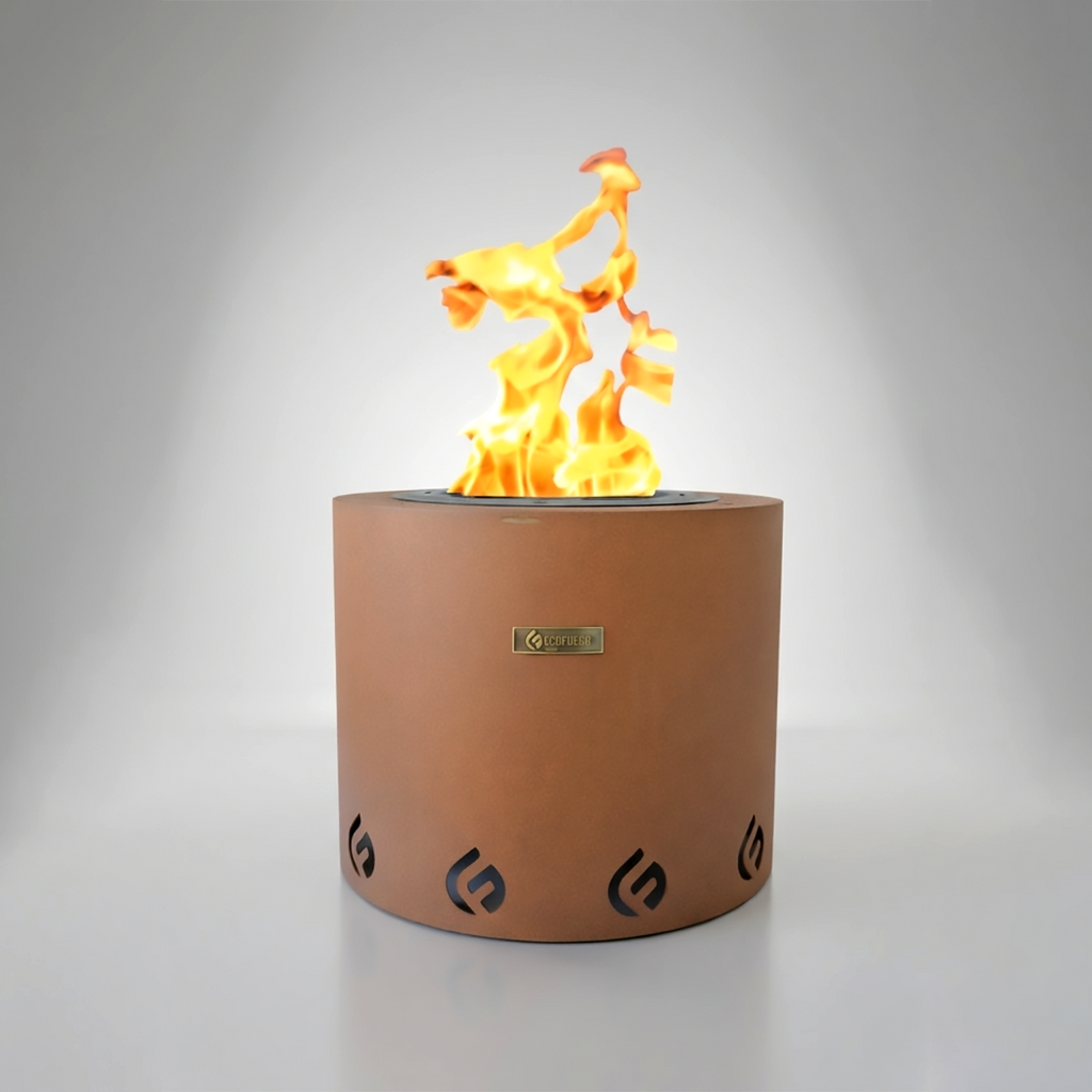 Nuevo !!! Ecofuego Breinz Castaño Terraza
