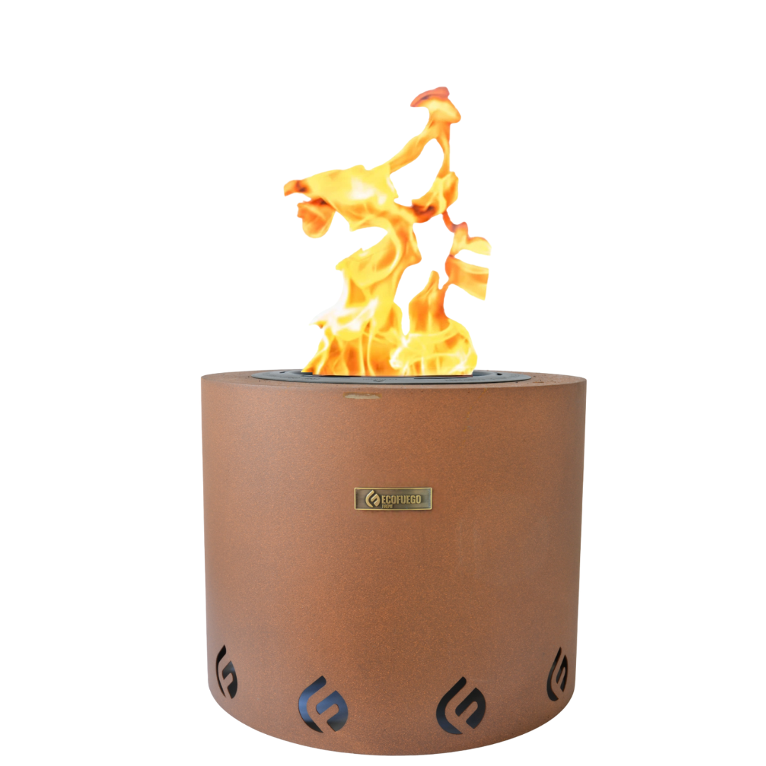 Nuevo !!! Ecofuego Breinz Castaño TERRAZA.