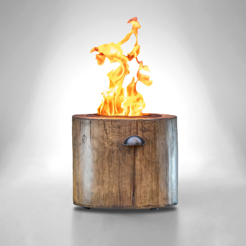 Ecofuego Breinz Fogón Cerámico Símil Madera