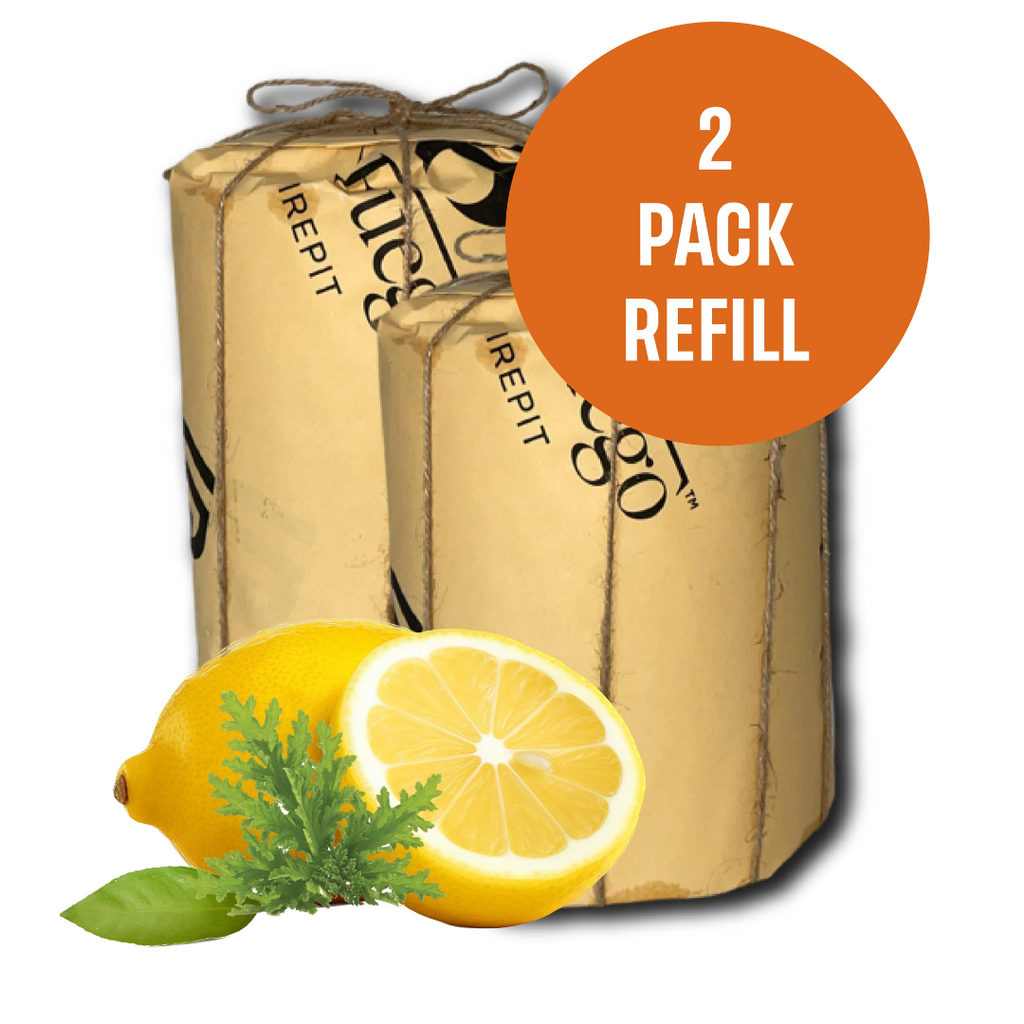 Pack 2 unidades Eco Vela Citronella