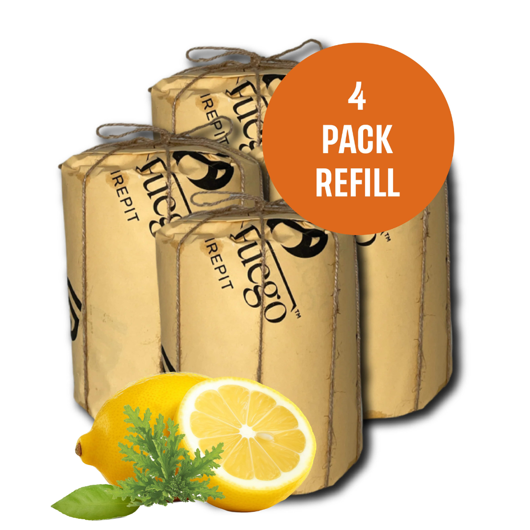 Pack 4 unidades Eco Vela Citronella